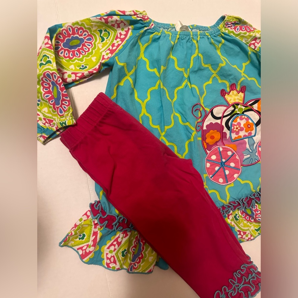 Millie Jay 2T Carriage Tunic & Leggings